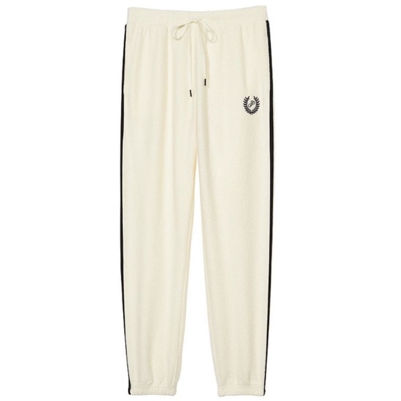 PINK Victoria's Secret White Ivory Cozy Sherpa Joggers Women’s Plus Size XXL - Picture 8 of 8